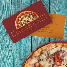 Modern Pizza Visitkort