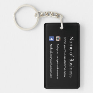 Modern Plain Black Social Media-webbplatser