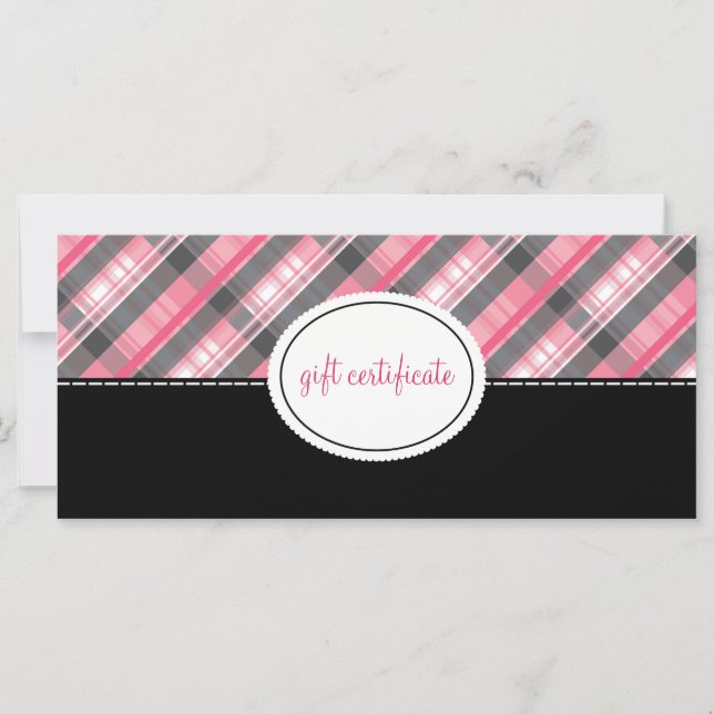 Modern Play Boutique Stil Gift-certifikat (Framsida)