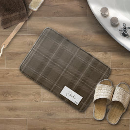 Modern Play Brunette Bath Mat Badrumsmatta