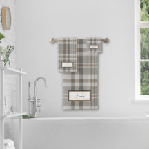 Modern Play Cloud Grått Bath Towel Set