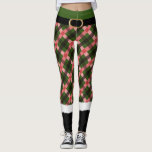 Modern Play Elf Santa Costume Cute Roligt jul Leggings<br><div class="desc">De här vackra julbalarna är perfekten jultomtedräkt för julmorgon eller julfester. Var den coolaste helgdag i den här roligten och den moderna utformningen med trendigets grönt-pläderdetaljer och en falsk guld bälte!</div>