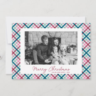 Modern Play Family Photo God jul Julkort