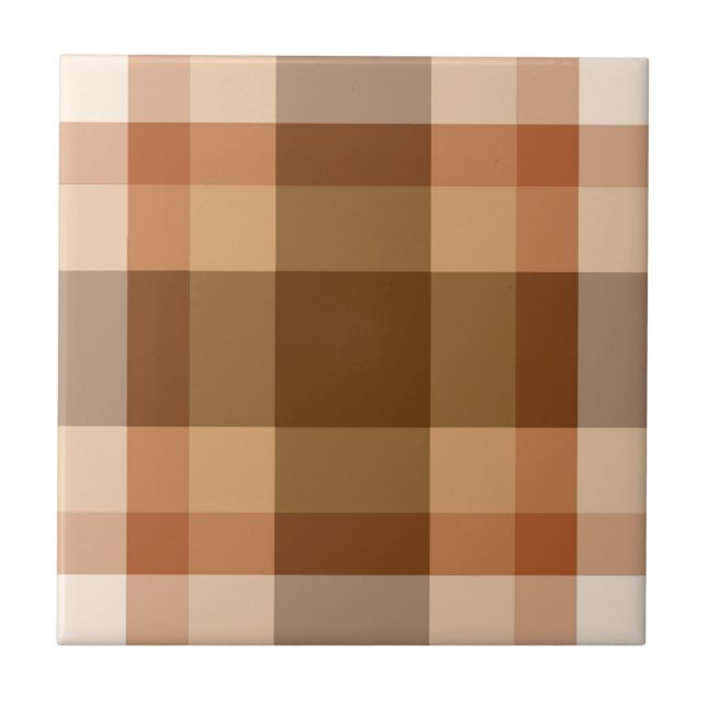 Modern play i mitten av århundradet, Brown, Beige  Kakelplatta (Framsidan)