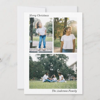 Modern Play | Julfotopassage Julkort