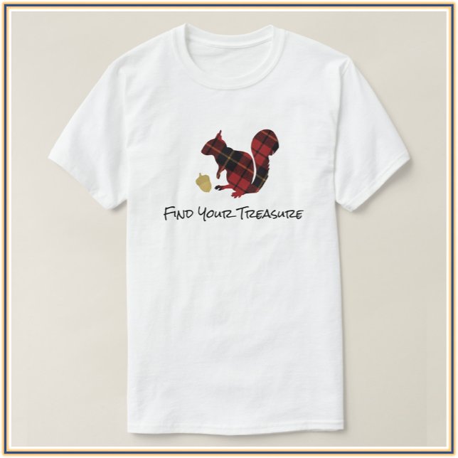Modern Play Struktur Squirrel och Acorn T Shirt (Skapare uppladdad)