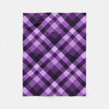 Modern Plum Lila Pput Small Fleece Blanket