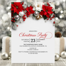Modern Poinsettia Julfest