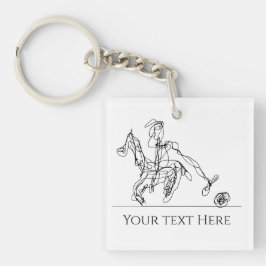 Modern Polo Player Horse