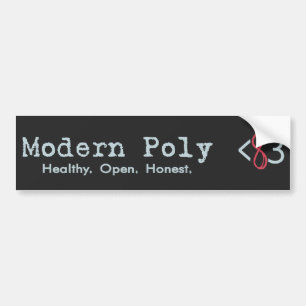 Modern Poly bildekal