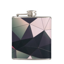 Modern polygoner Pub-kolv med flera Färg