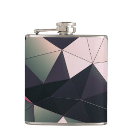 Modern polygoner Pub-kolv med flera Färg Fickplunta