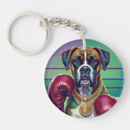 Modern Pop Art Boxer Dog Boxing Athlete 360°