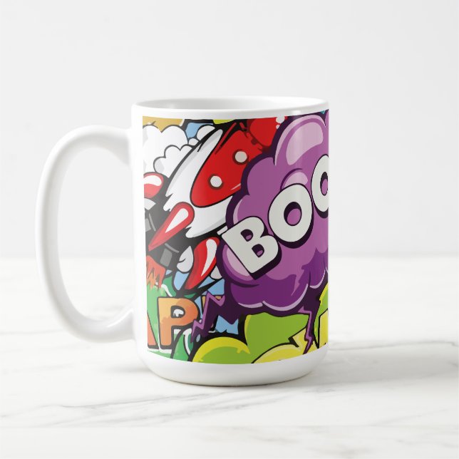 Modern popkonst  kaffemugg (Vänster)