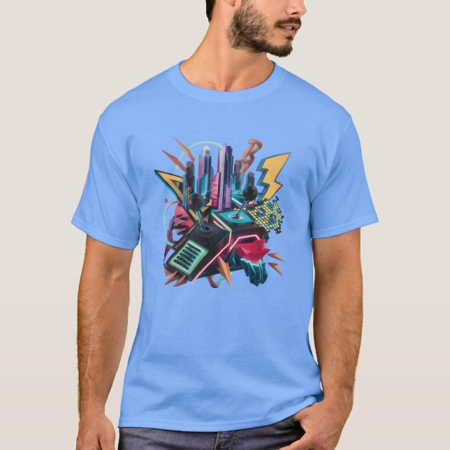 Modern Popkultur rolig T Shirt (Framsida)