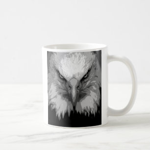 Modern popup-mall Djur Eagle Head Kaffemugg