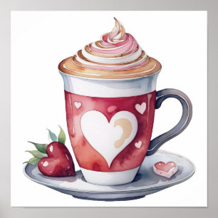 Modern poster konstkaffe