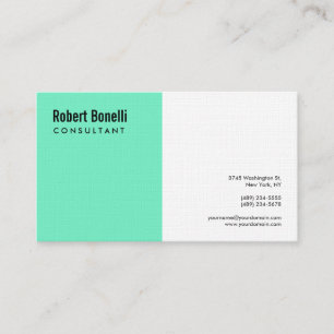Modern Premium Linen med minimal Professionell Visitkort