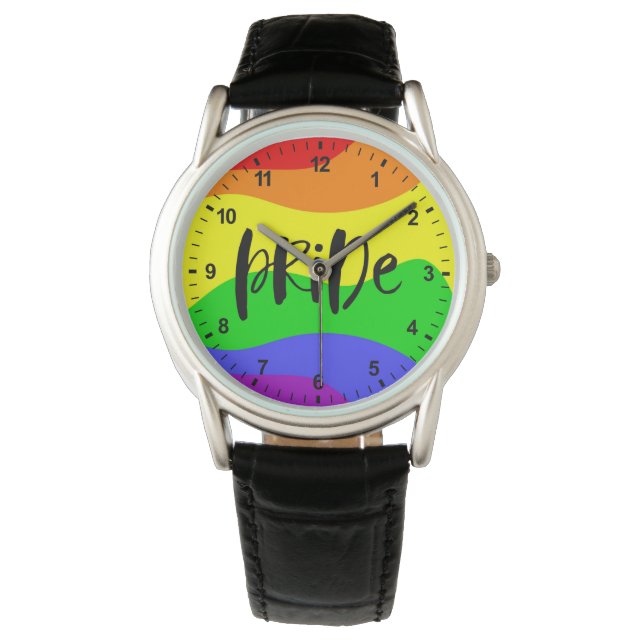 Modern Pride Rainbow Armbandsur (Framsida)