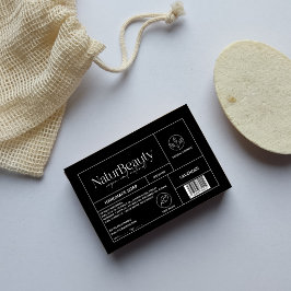 Modern produktkosmetisk soapetikett mat etiketter