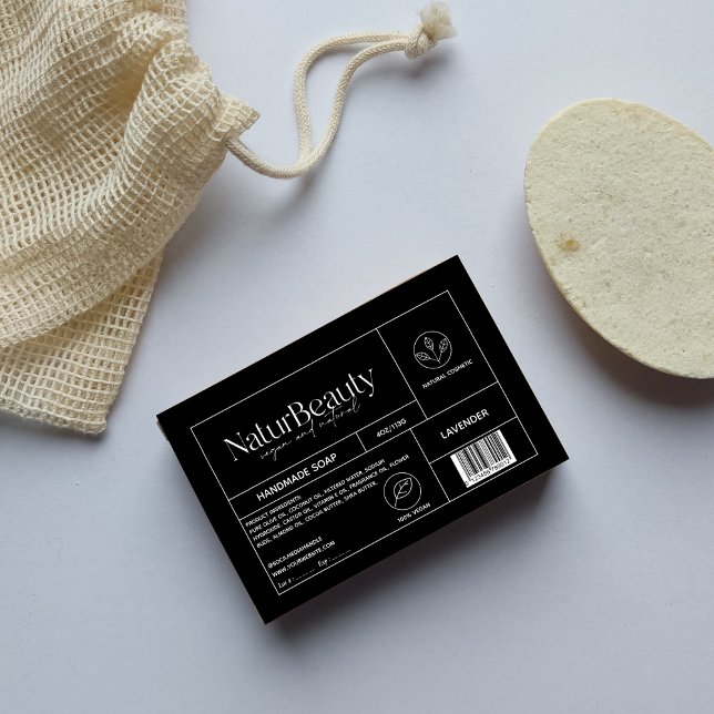 Modern produktkosmetisk soapetikett mat etiketter (Skapare uppladdad)