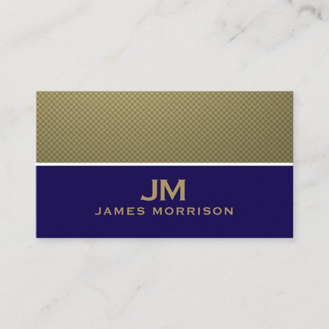 Modern Professional Minimalist Executive Generic B Visitkort (Framsida)