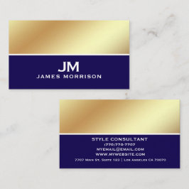 Modern Professional Minimalist Executive Generic B Visitkort