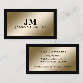 Modern Professional Minimalist Executive Generic Visitkort