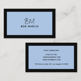 Modern Professional Minimalist Executive Generic Visitkort