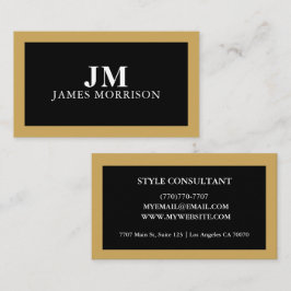 Modern Professional Minimalist Executive Generic Visitkort