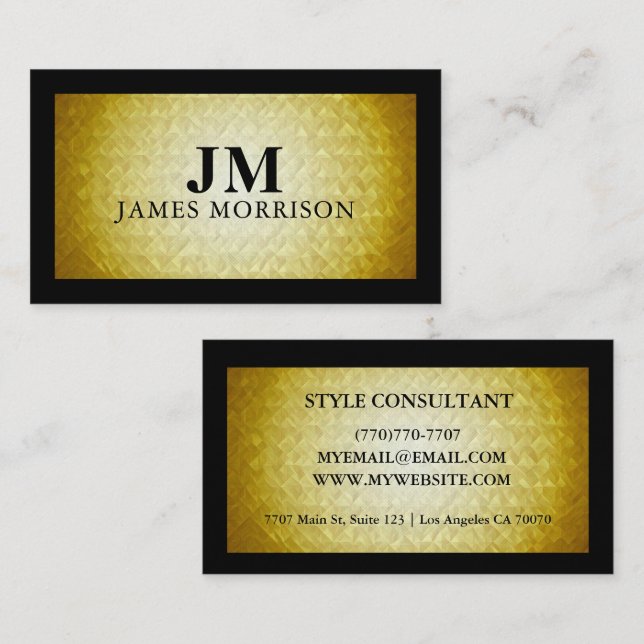 Modern Professional Minimalist Executive Generic Visitkort (Fram/baksida)