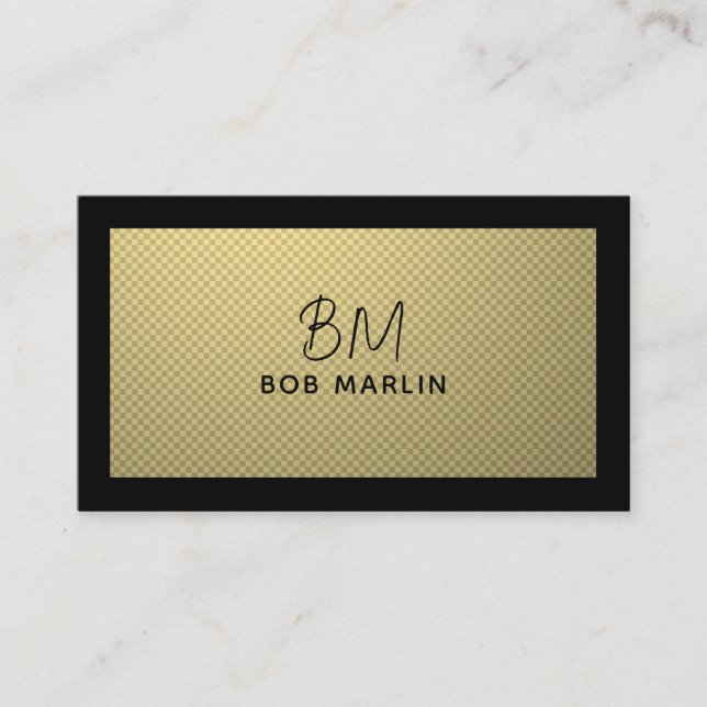 Modern Professional Minimalist Executive Generic Visitkort (Framsida)