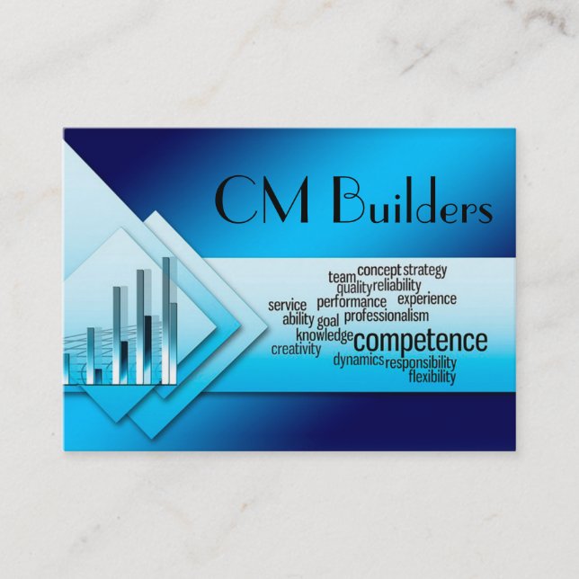 Modern professionalism visitkort (Framsida)