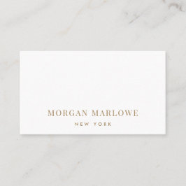 Modern Professionell av minimalistisk Elegant, Gul Visitkort