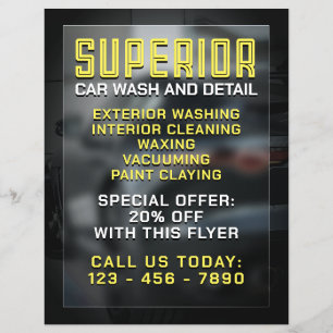 Modern professionell - bildetaljer reklamblad