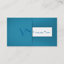 Modern Professionell Blue Fodral - Affärskort