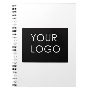 Modern Professionell Company Logotyp Promo Anteckningsbok