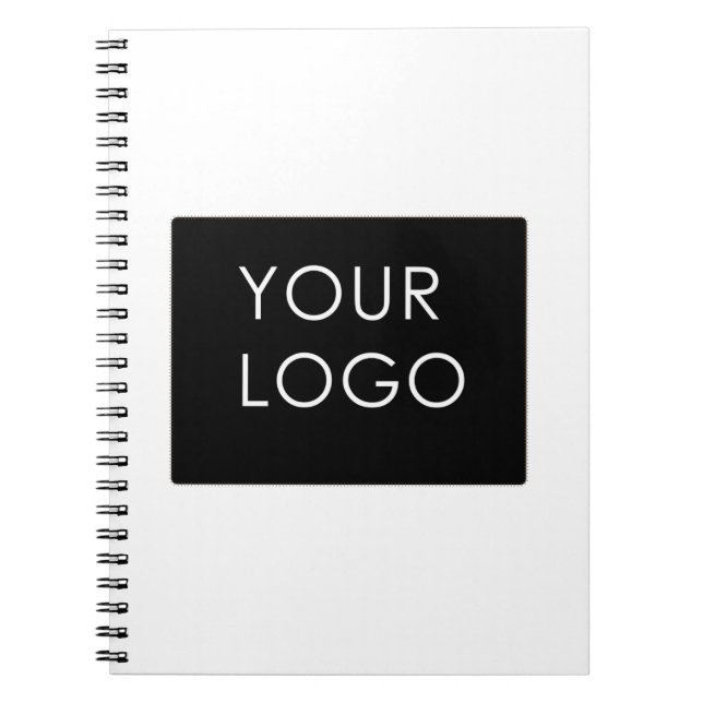 Modern Professionell Company Logotyp Promo Anteckningsbok (Framsidan)