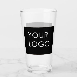 Modern Professionell Company Logotyp Promo Glaskopp