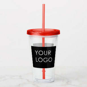 Modern Professionell Company Logotyp Promo Take Away Mugg