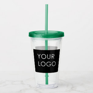 Modern Professionell Company Logotyp Promo Take Away Mugg