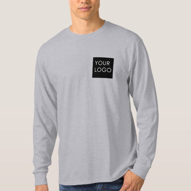 Modern Professionell Company Logotyp T Shirt (Framsida)