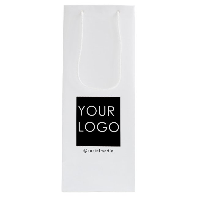 Modern Professionell Company Logotyp White (Framsidan)