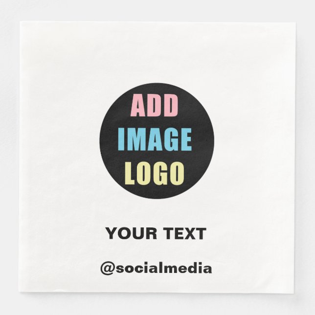 Modern Professionell Editable Business Logotyp Pappersservett (Framsida)