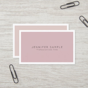 Modern Professionell Enkel Chic Enkel Elegant Visitkort