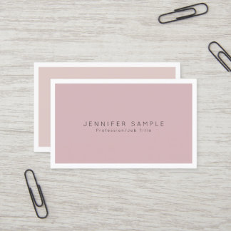 Modern Professionell Enkel Chic Enkel Elegant Visitkort