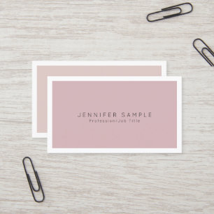 Modern Professionell - enkel Chic, vanlig Elegant Visitkort