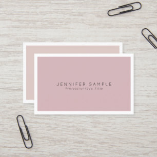 Modern Professionell - enkel Chic, vanlig Elegant Visitkort
