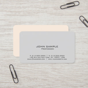 Modern Professionell för Elegant Enkel blå design Visitkort