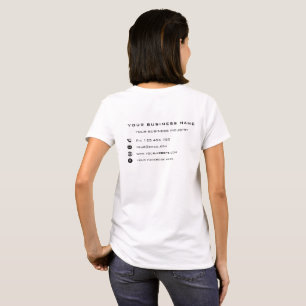 Modern Professionell för företagsreklam T Shirt